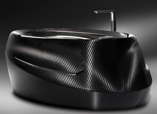 Szénszálas design fürdőkád - No 1, CORCEL