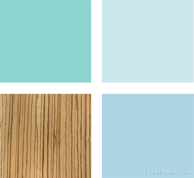 Színes fürdőszoba tippek - 9 ízléses színpaletta ötlet 2