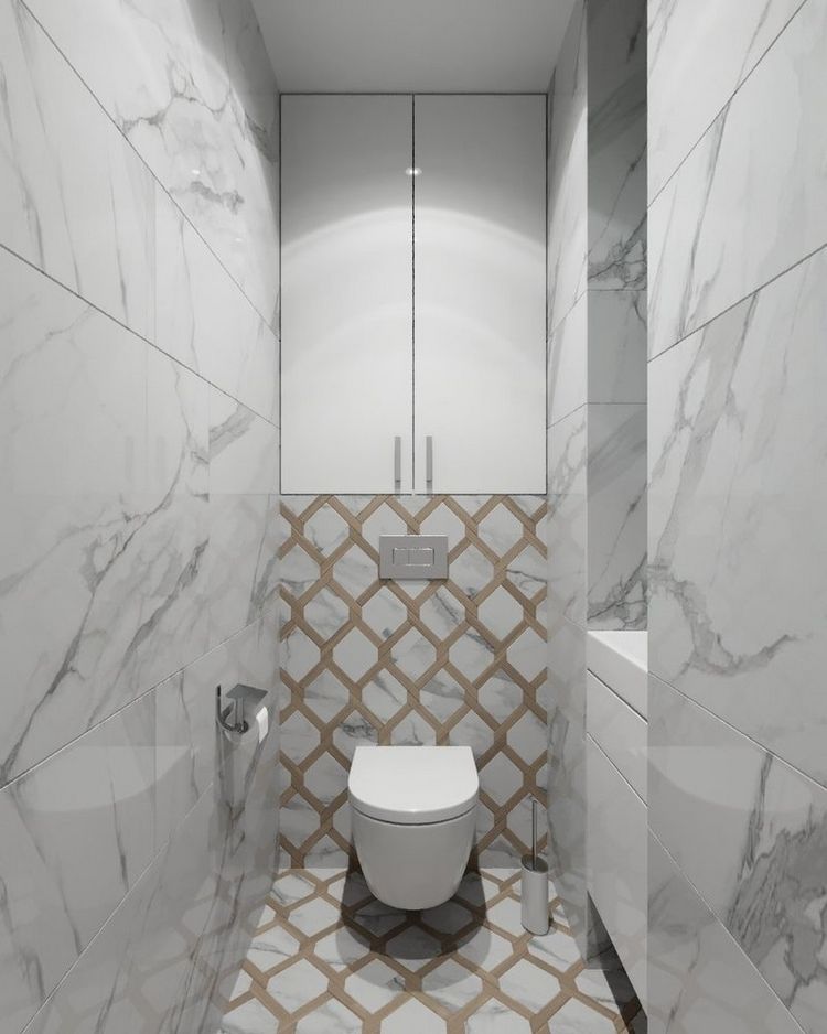 Használjuk ki a helyet a WC fölötti falon