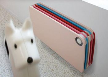 Színes, vidám, környezetbarát radiátor design - modern gyerekszoba felszerelés ötlet