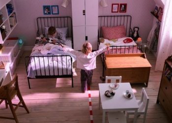 Inspiráció és ötletek kétszemélyes gyerekszoba dekorációjához és berendezéséhez