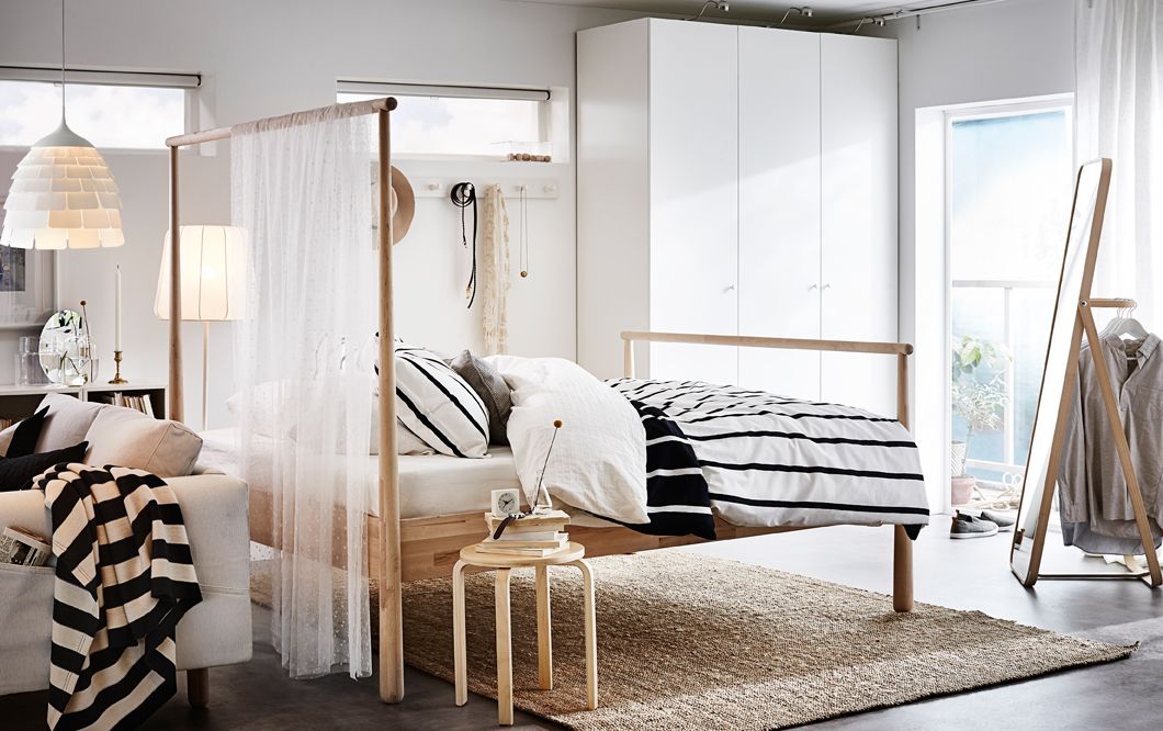 Szép ágy és térelválasztó, egyben