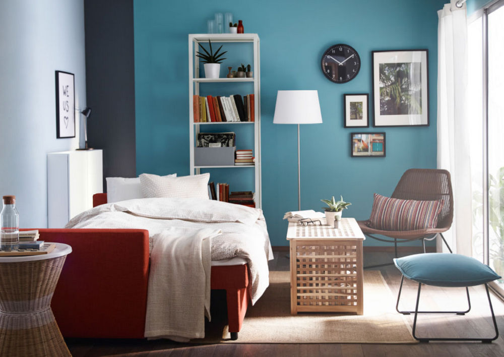 Hálószoba berendezés ötletek - 12 remek variáció az IKEA termékeivel - színek, bútorok