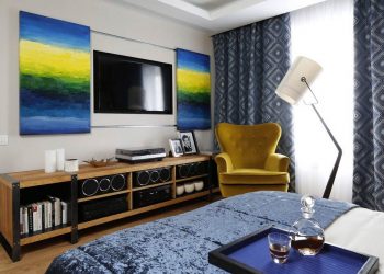 Mozi- és hálószoba egyben - sok ötlet egy igényesen berendezett és sok tárolóhellyel kialakított szobában