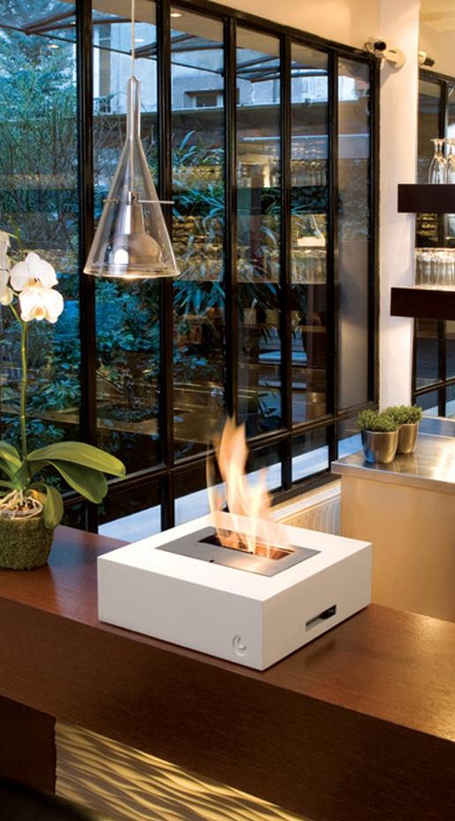 Hordozható bio kandallók - kis lakásokba is ideális megoldás