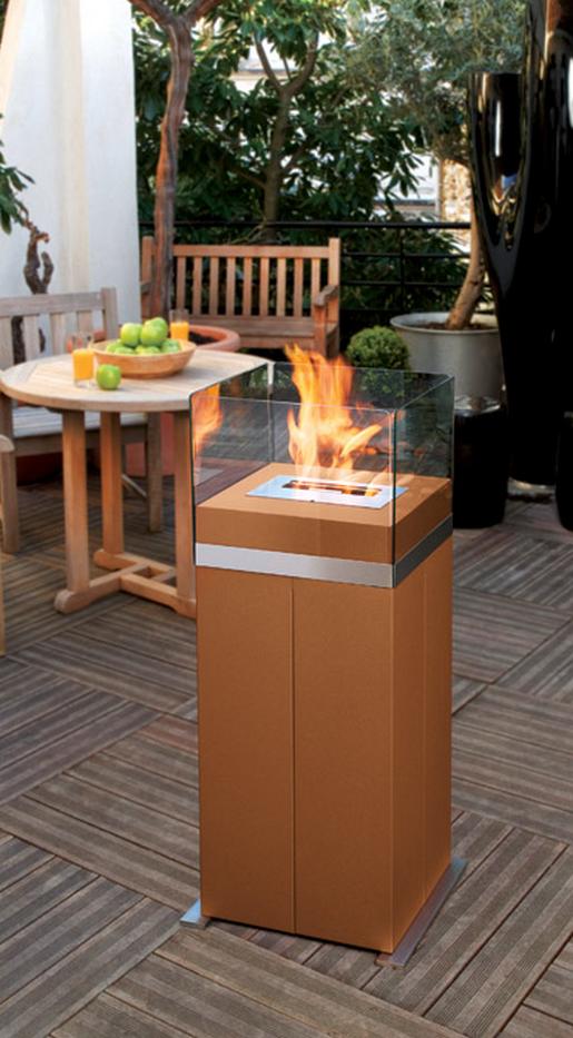 Hordozható bio kandallók - kis lakásokba is ideális megoldás