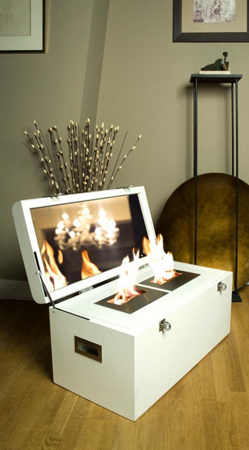 Hordozható bio kandallók - kis lakásokba is ideális megoldás