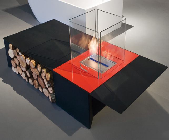 Szabadon álló bioethanol kandalló Szabadon álló bioethanol kandalló