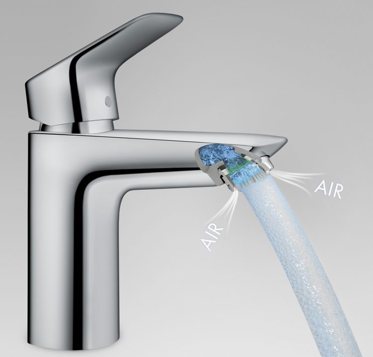 Logis - Hansgrohe - a jelenleg elérhető legtakarékosabb vízfogyasztás EcoSmart technológiával