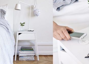Új IKEA dizájnkollekció - funkcionális lakberendezési termékek beépített vezeték nélküli töltőegységgel