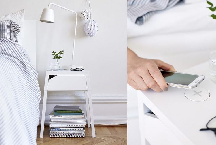 Új IKEA dizájnkollekció - funkcionális lakberendezési termékek beépített vezeték nélküli töltőegységgel