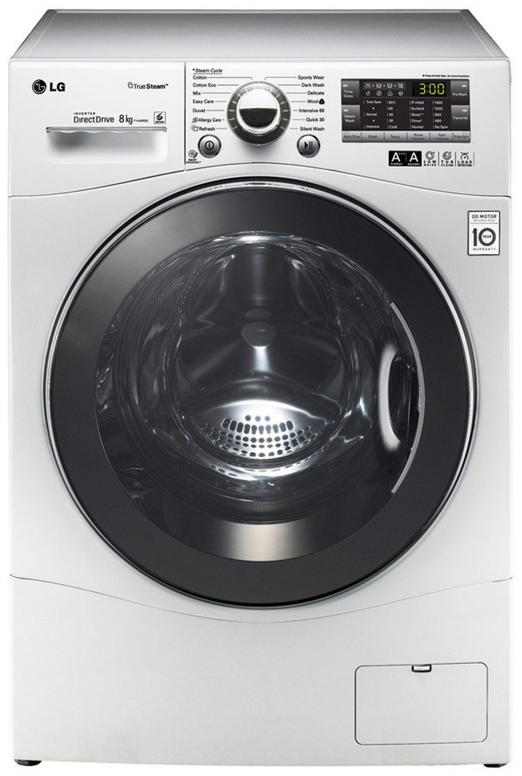 Mosógép a gőz erejével - LG F14A8TDSA gőzmosógép Mosógép a gőz erejével - LG F14A8TDSA gőzmosógép