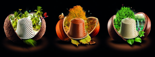 Nespresso Les Variations 2012 Lepje meg barátait és szeretteit a Nespresso legújabb,  limitált kiadású Variations Grand Cru kávéőrleményeivel, amelyek három csonthéjas egzotikus ízét kínálják!