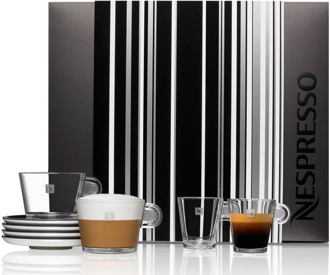 Tökéletes ajándék a Nespresso felfedezéséhez: Örvendeztesse meg a kávézás újdonsült rajongóit a Nespresso Glass kollekció Cappuccino és Espresso induló készletével!