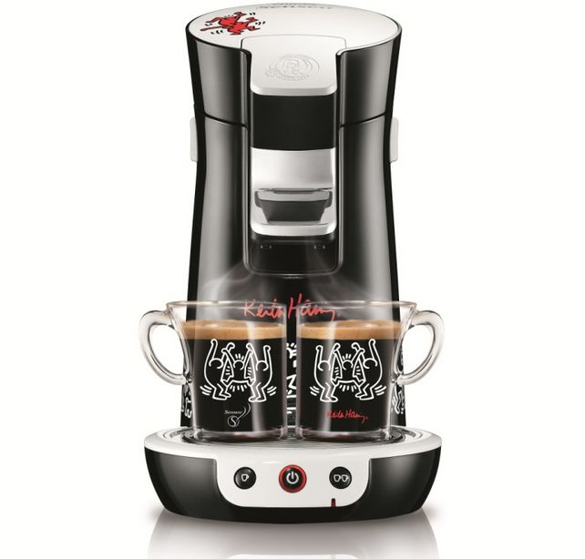 A Philips limitált darabszámú SENSEO® Keith Haring kávéfőzője - kávézás stílusosan
