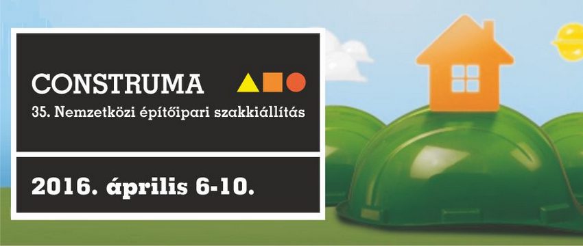 2016. április 6-10. között kerül megrendezésre a Construma/Otthon Design szakkiállítás a Hungexpo rendezvénycsarnokban