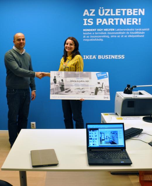 Elso Ikea Business regisztracio atadas