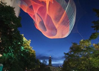 Janet Echelman légies köztéri installációi