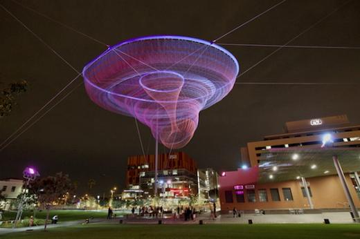 Janet Echelman légies köztéri installációi Janet Echelman légies köztéri installációi