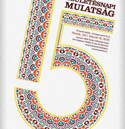 A 15 éves KREA Kortárs Művészeti Iskola bemutatja: Születésnapi mulatság