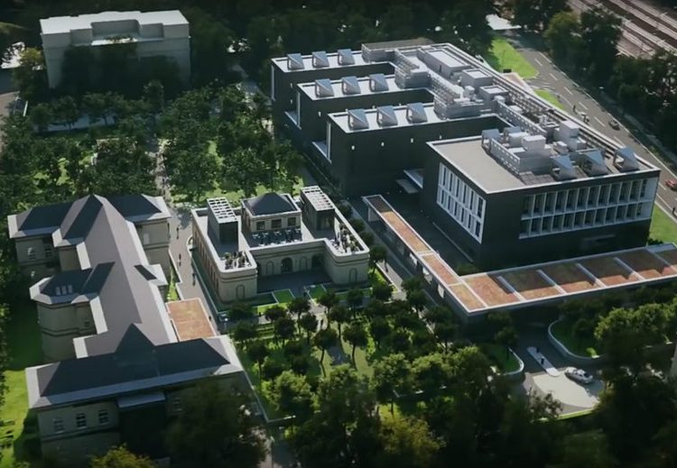 Liget Projekt – épül az Országos Múzeumi Restaurálási és Raktározási Központ