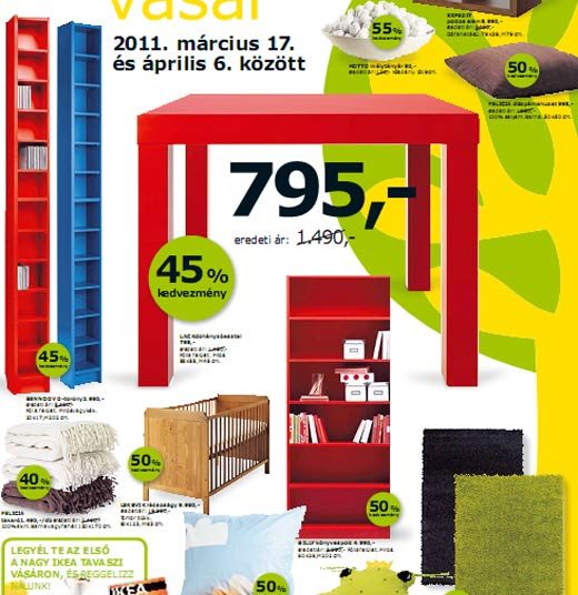 Tavaszi vásár az IKEA-ban