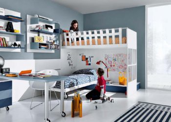 Az olasz MISURAEMME cég kreatív gyerekszoba berendezései - tiniknek, kamaszoknak