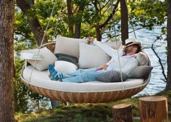 Dedon kerti bútor - SWINGREST függőágy - ideális teraszra, kertbe, lakásba