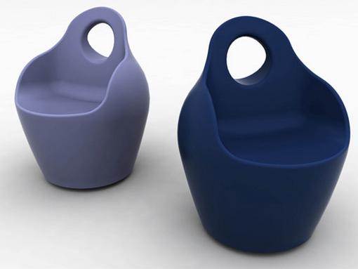 Modern műanyag kerti bútor