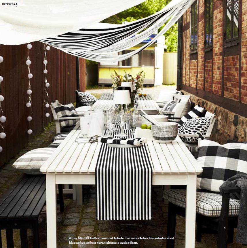 A hagyományos stílust képviselő ÄNGSÖ asztallal, padokkal és székekkel saját igényeidre szabott, praktikus bútorkombinációkat alakíthatsz ki.