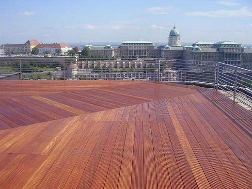 Kültéri egzóta fa teraszburkolat, a gyönyörű természetes választás 7