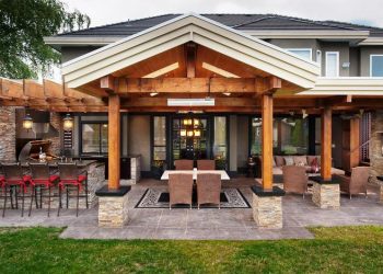 Fedett terasz extrákkal - társasági élet, étkezés és pihenés a kertben