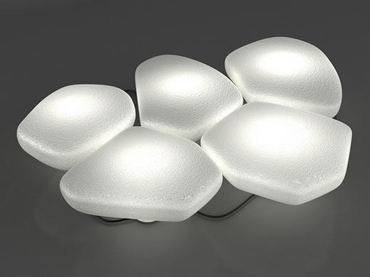 Világító kerti ösvény