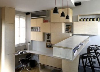 Tökéletesen felszerelt 16nm-es kis lakás - egy nagy lakás hálószobájából kialakítva