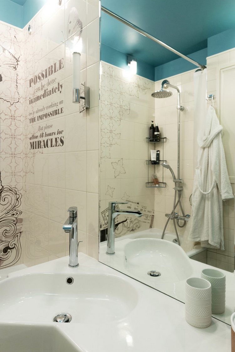 Tavaszias, könnyed, pozitív hangulat egy fiatal hölgy 23m2-es, látványos kis lakásában