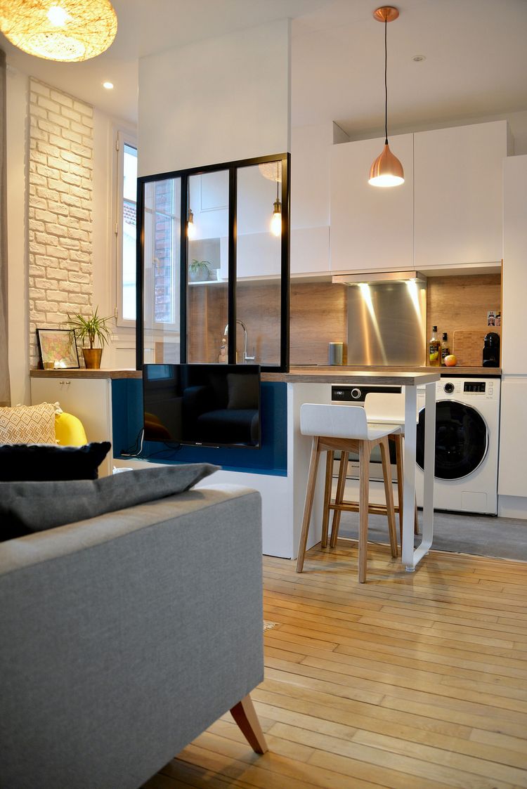 Méretre szabva - barátságos kis 28m2-es lakás fiatalos, praktikus berendezéssel, külön hálószobával