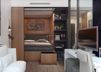Ötletes megoldások egy átgondolt térszervezéssel tervezett, kis 29m2-es, új lakásban