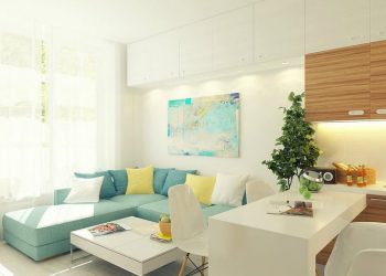 Vidám, világos, otthonos, modern kis 29nm-es lakás