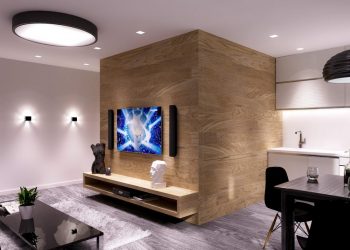 Kis lakás egy fiatal férfinak - szimpla, modern, természetes minimál lakberendezés 30m2-en