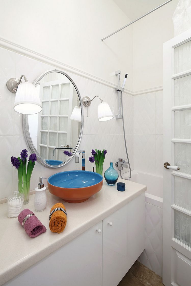 Tavasz színeivel dekorált kedves kis 33m2-es lakás - vidám színpaletta, külön konyha étkezővel Tavasz színeivel dekorált kedves kis 33m2-es lakás - vidám színpaletta, külön konyha étkezővel