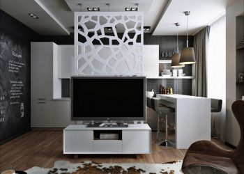 33m2-es agglegénylakás modern berendezéssel - nyitott elrendezés remek térelválasztással