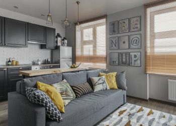 Példa 33m2-es kis lakás berendezésére - térszervezés, dekoráció, bútorok