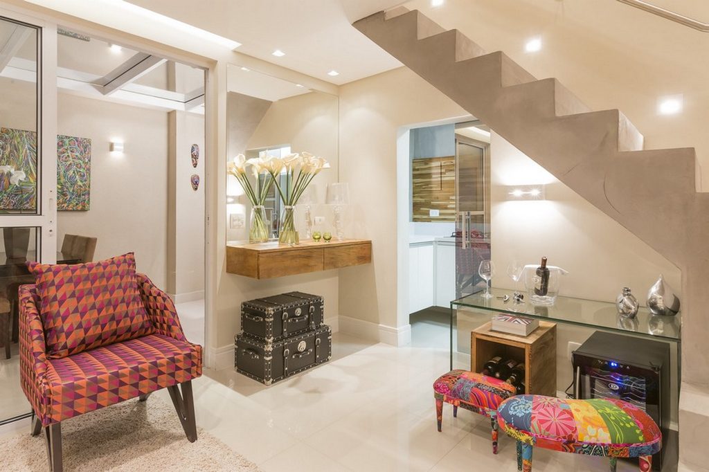 34m2-es kis lakás felújítás - egy inspiráló és stílusos belső kétszintes otthon, kellemes színárnyalatokkal