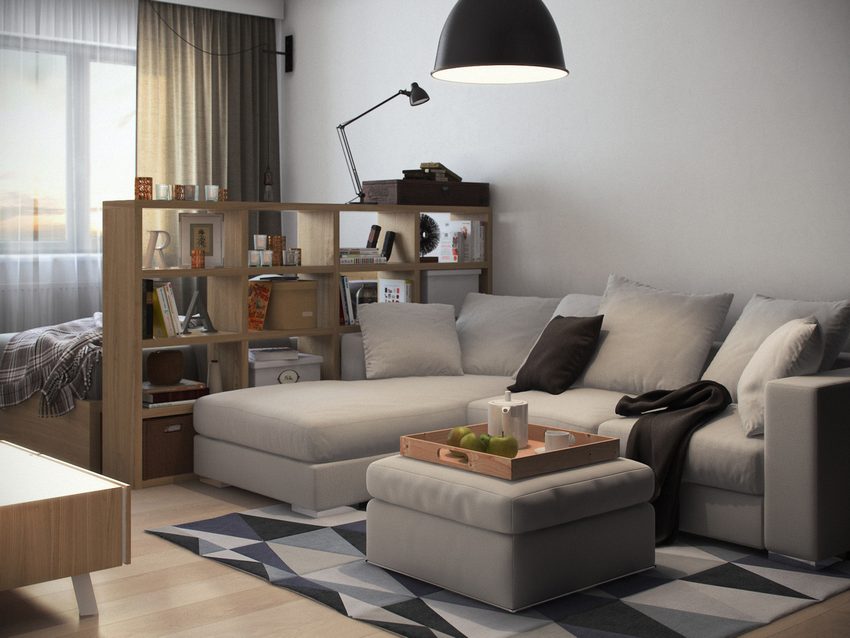 Kis lakás ötletek - teljes berendezés IKEA bútorokkal, 36m2-es erkélyes otthon praktikusan