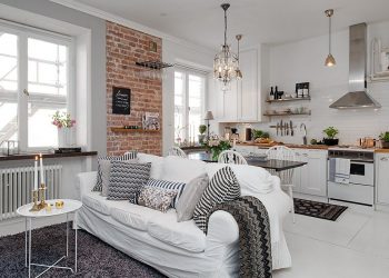 Nagyon ötletesen és ízlésesen berendezett, ötletadó kis 36nm-es lakás