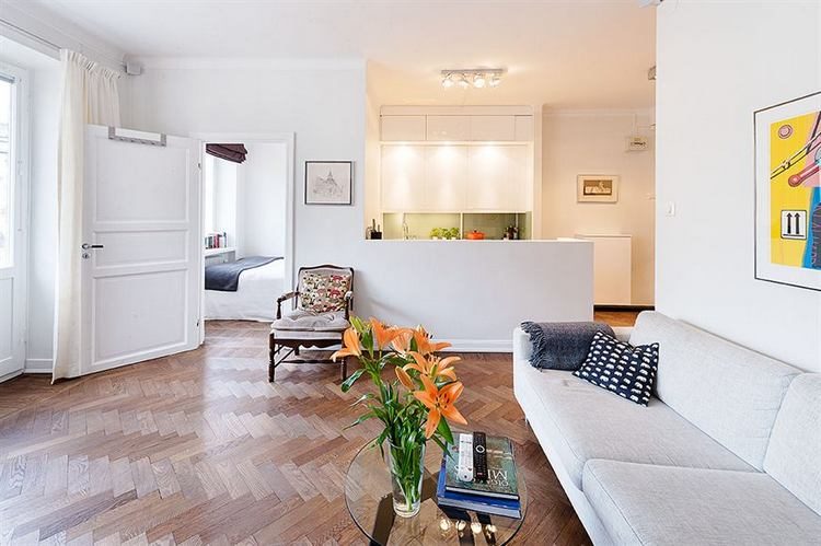 Lakberendezés olcsón, stílusosan - 38nm-es kis lakás példa