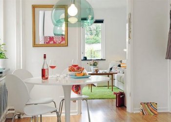 Vidám, fiatalos, színes kis lakás - 41nm - lakberendezési ötletek 1