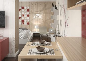 42 négyzetméteres modern, nyitott, szellősen berendezett lakás egy fiatal párnak