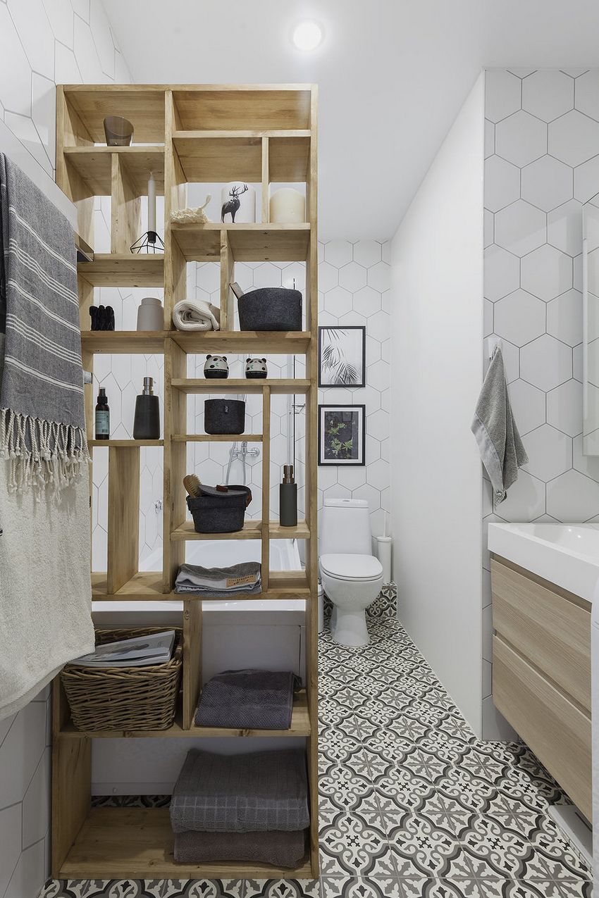 Fiatal pár 43m2-es, hangulatos lakása skandináv lakberendezési stílusban - tágas konyha-nappali és elkülönített háló Fiatal pár 43m2-es, hangulatos lakása skandináv lakberendezési stílusban - tágas konyha-nappali és elkülönített háló