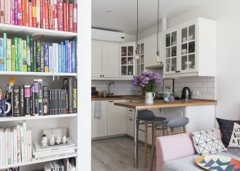 Fiatal pár 43m2-es, hangulatos lakása skandináv lakberendezési stílusban - tágas konyha-nappali és elkülönített háló